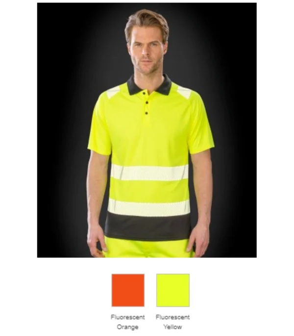 Result RS501 Genuine Recycled Safety Polo Shirt